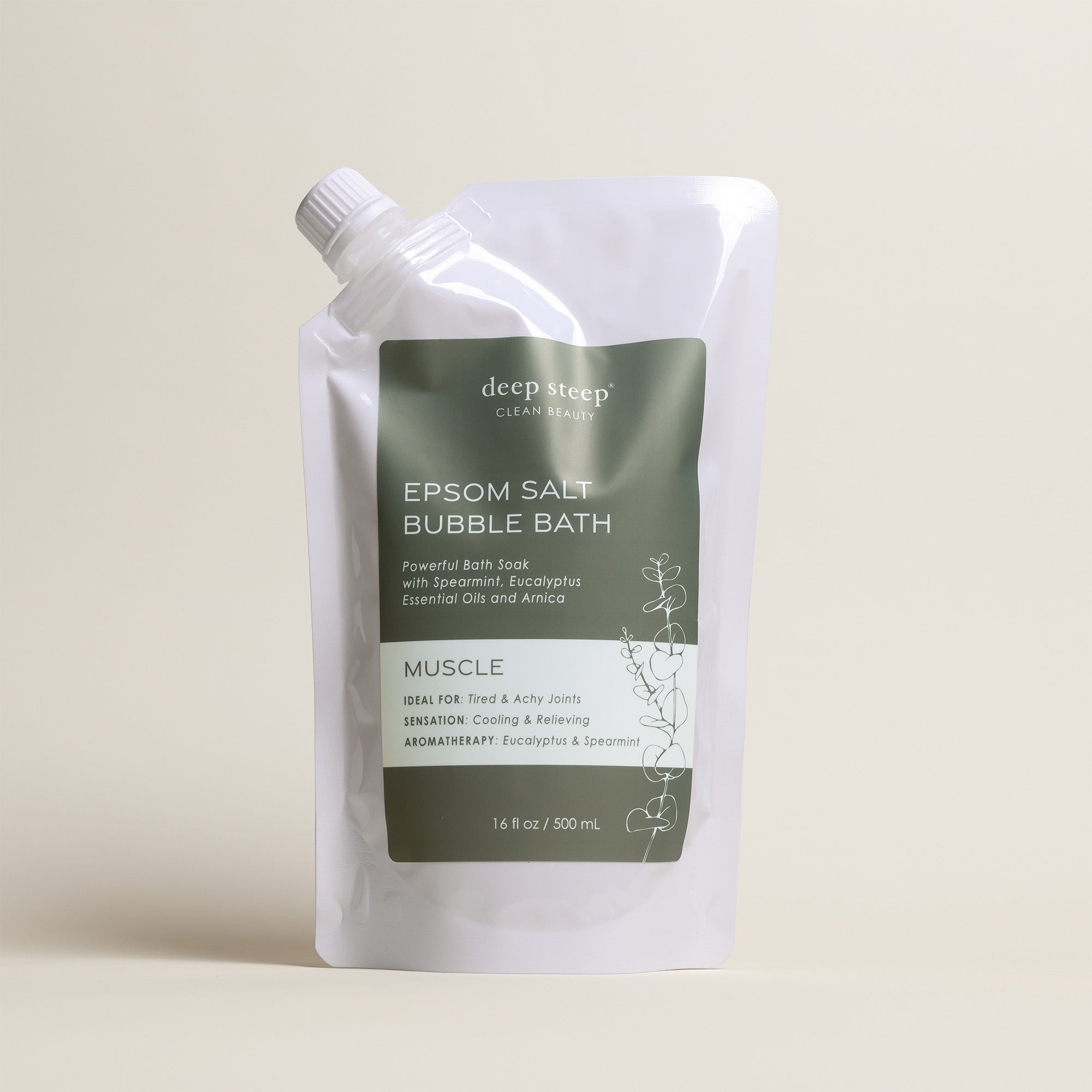 Muscle Epsom Salt Bubble Bath