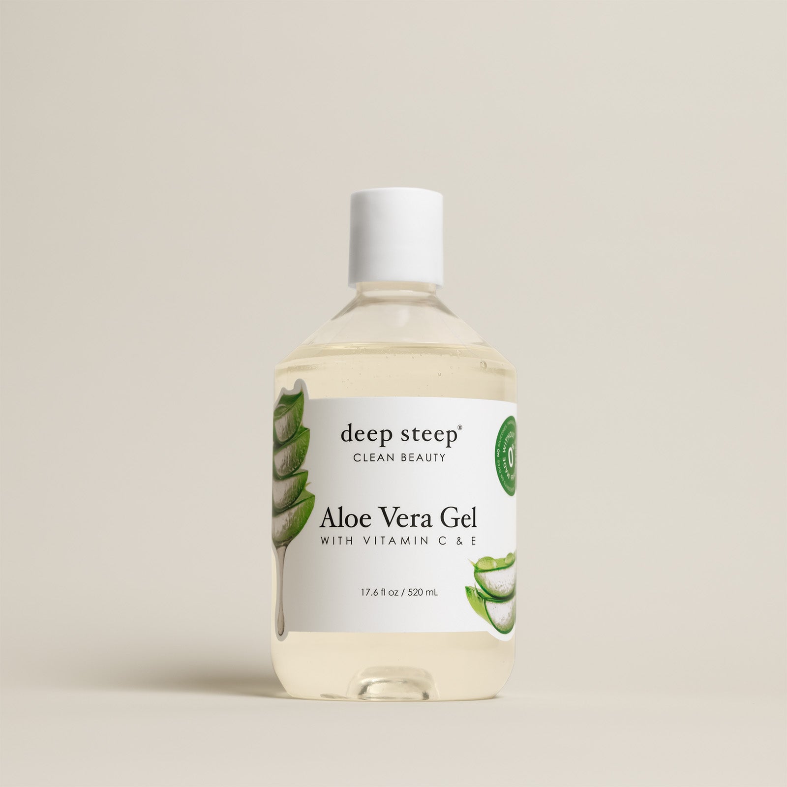 Gentle Hydration: Fragrance-Free Aloe Vera Gel – Deep Steep