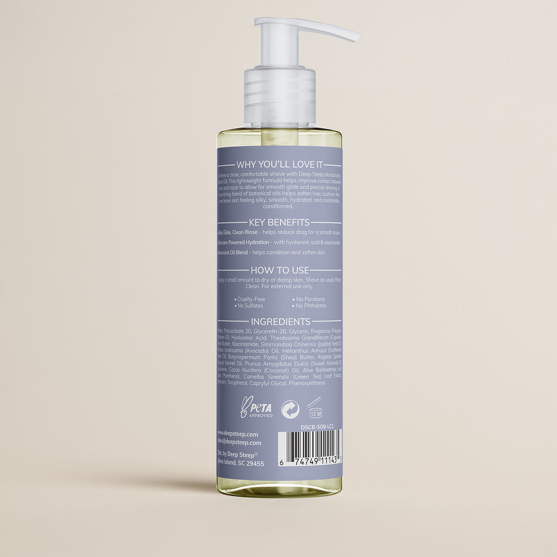 Lavender Chamomile Shave Oil