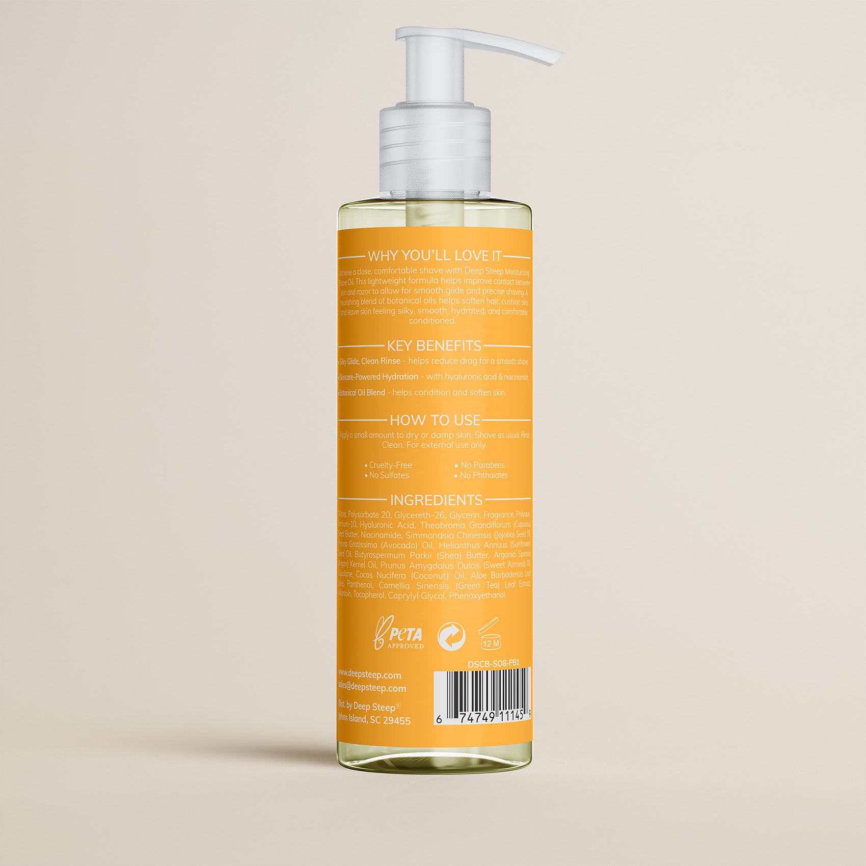 Peach Bellini Shave Oil