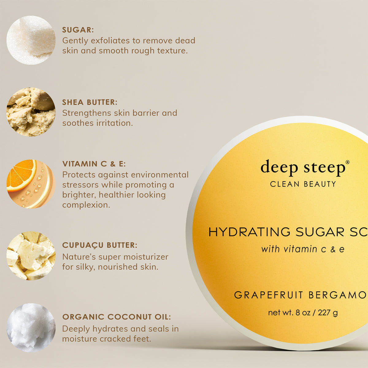 Fig Apricot Sugar Scrub