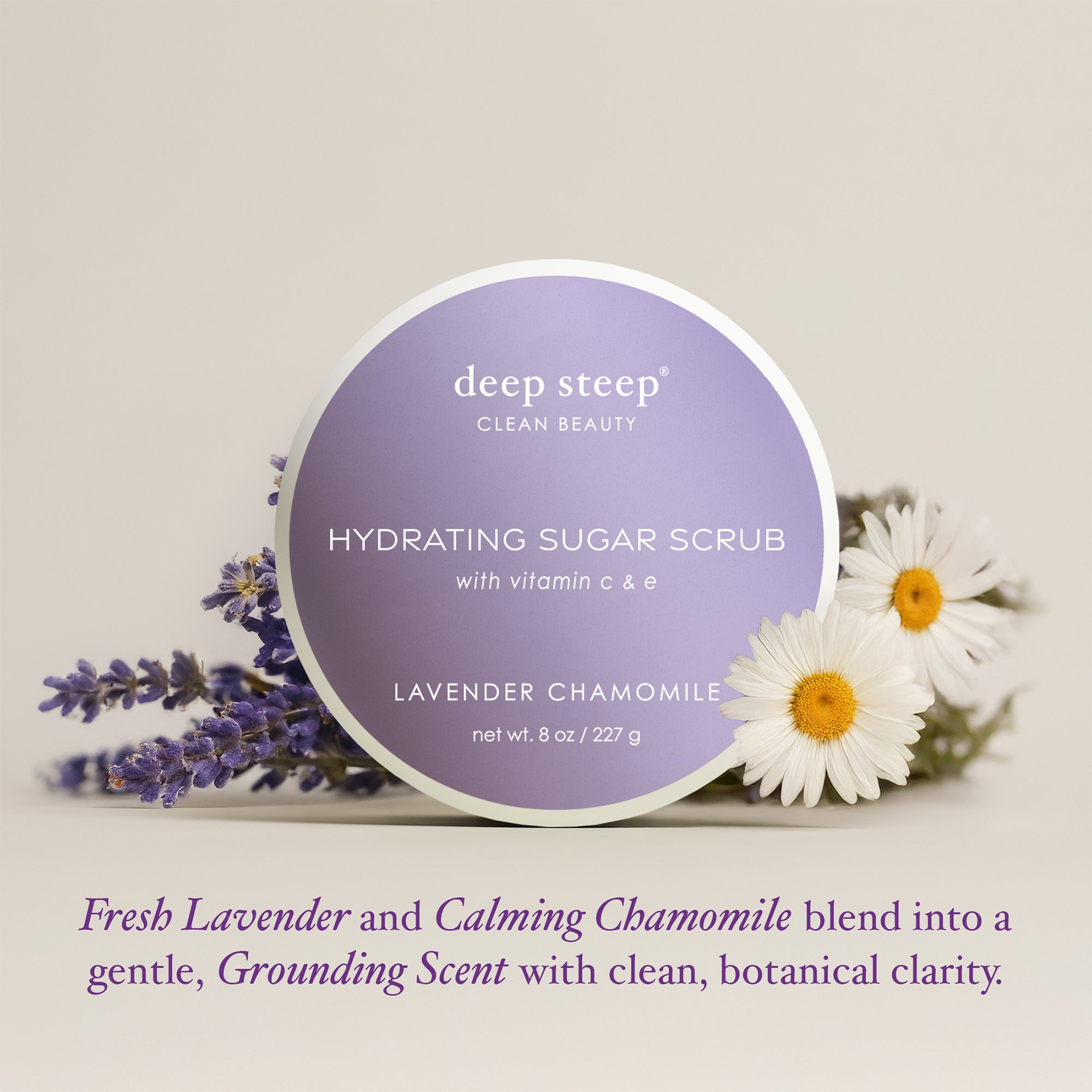 Lavender Chamomile Sugar Scrub