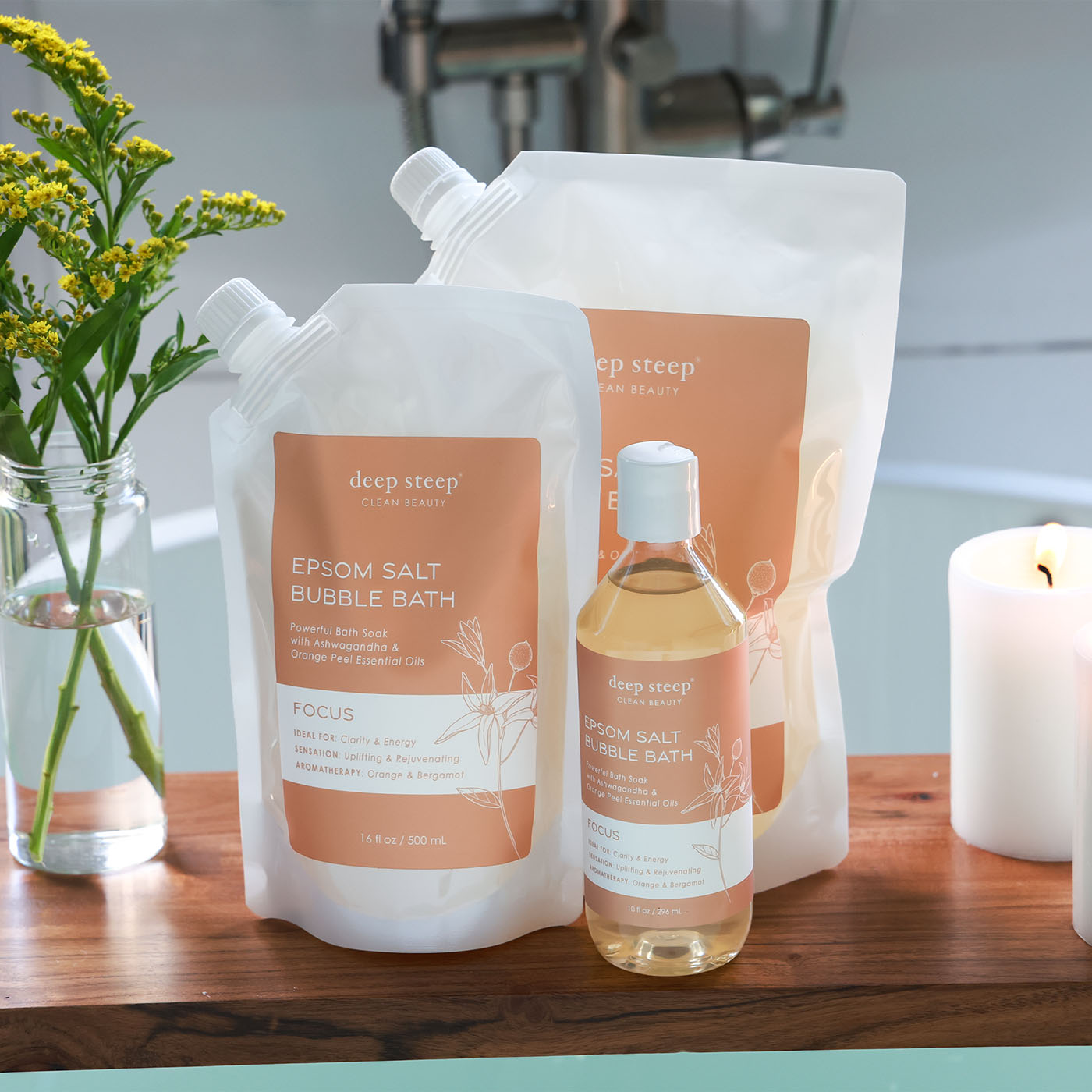 Focus Epsom Salt Bubble Bath