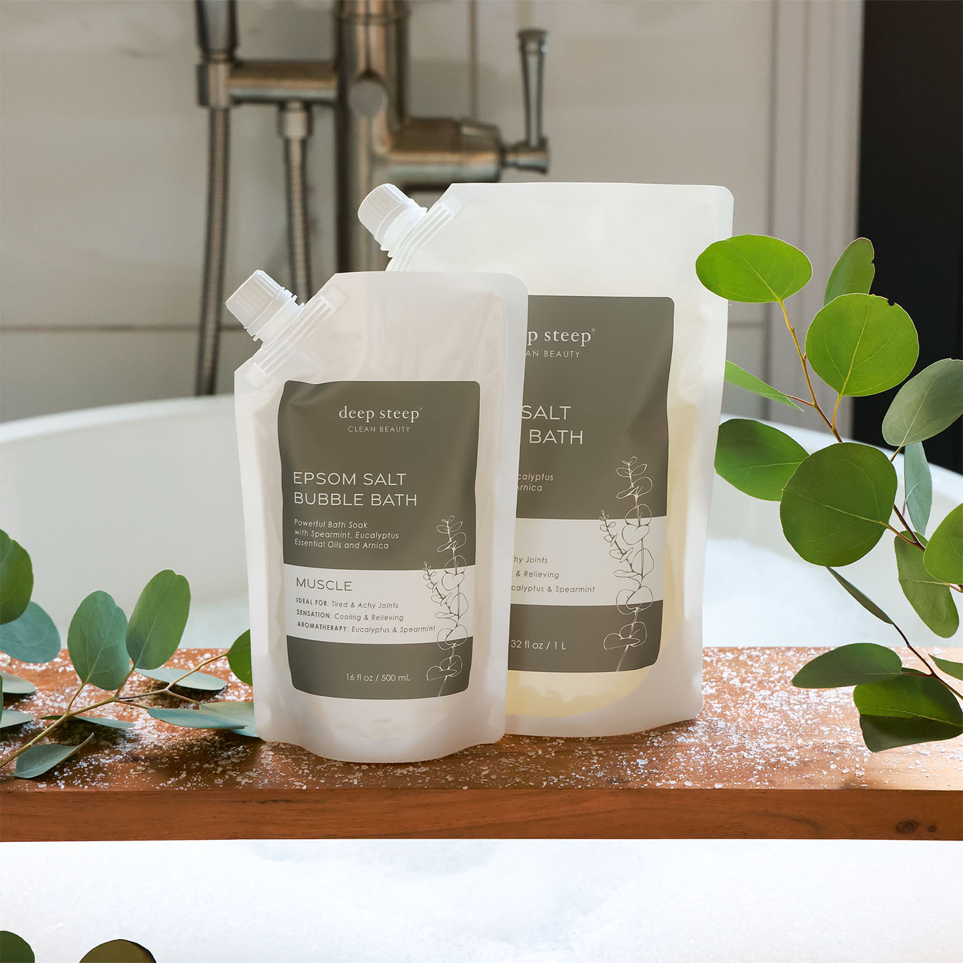Muscle Epsom Salt Bubble Bath