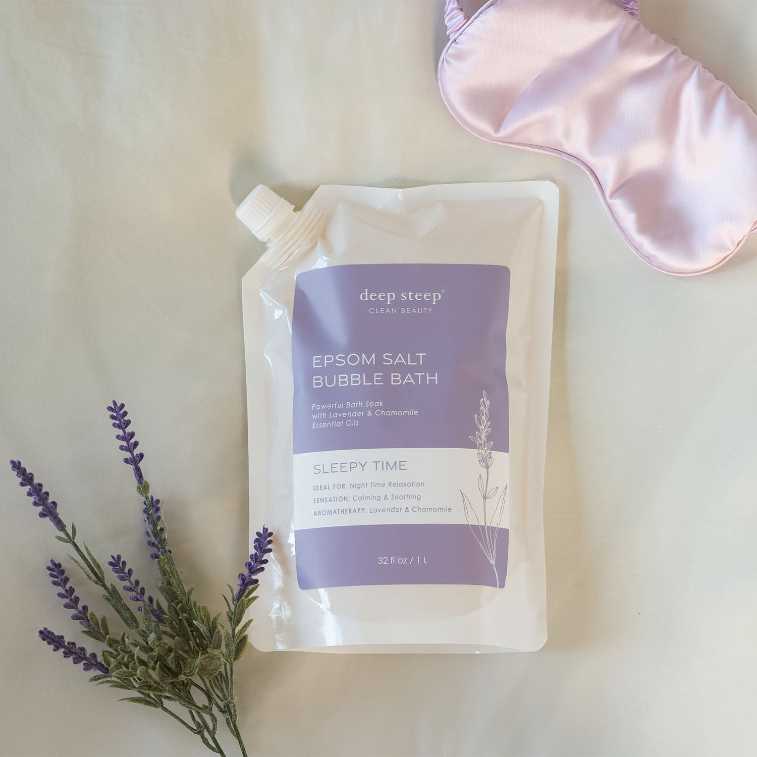 Sleepy Time Epsom Salt Bubble Bath