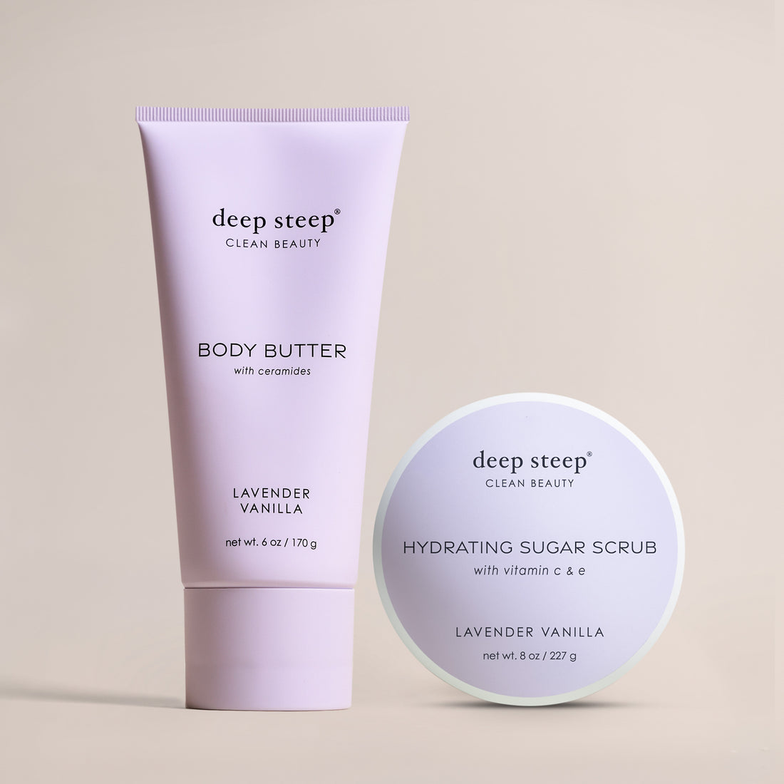 Lavender Vanilla Exfoliating & Hydrating Bundle