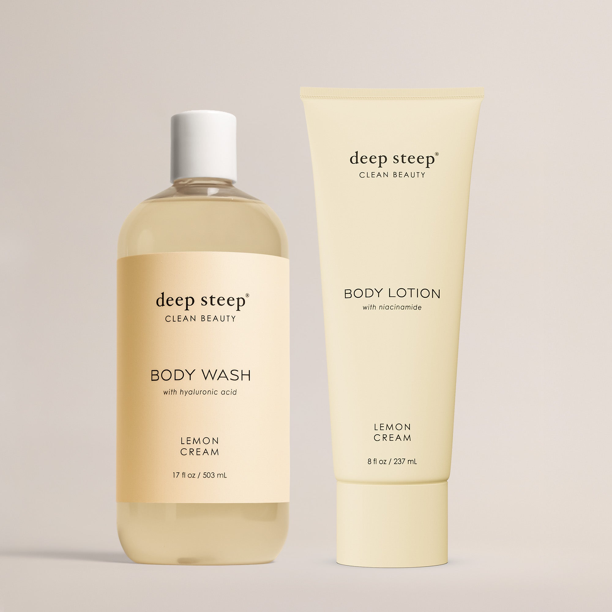 Lemon Cream Body Care Bundle