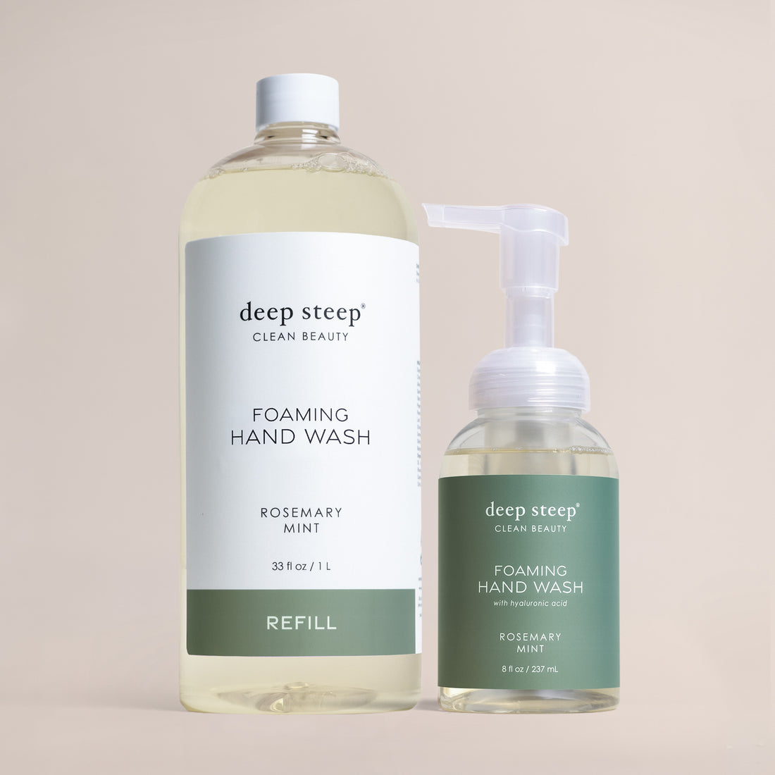 Rosemary Mint Foaming Hand Wash Bundle