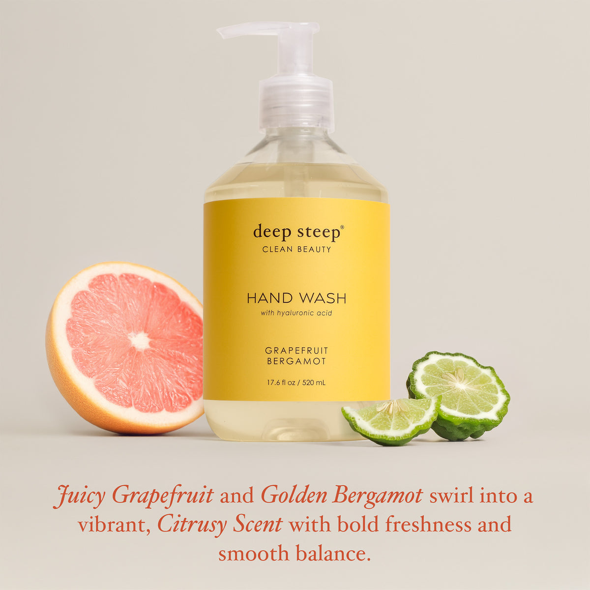 Grapefruit Bergamot Liquid Hand Wash