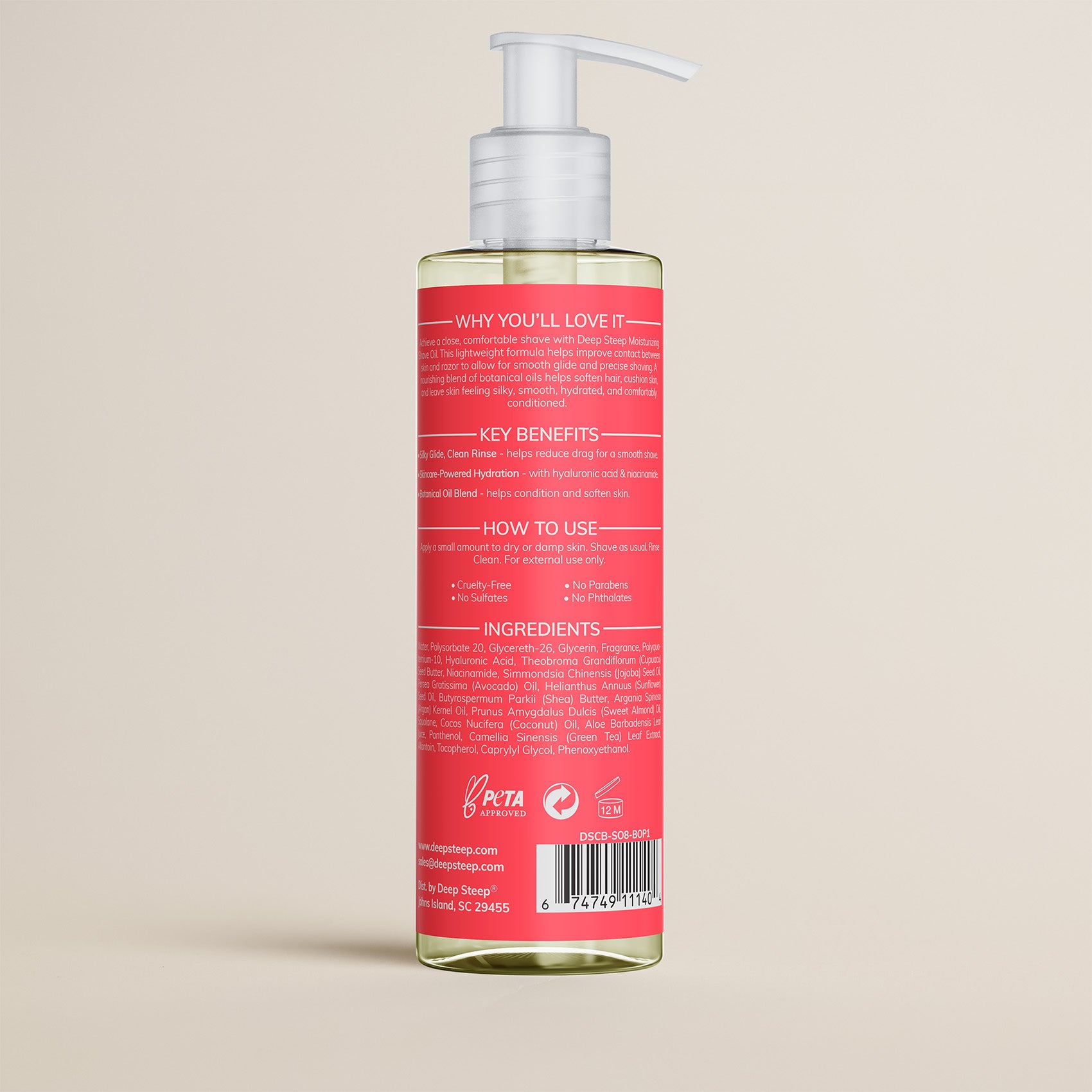 Blood Orange and Patchouli Shave Oil