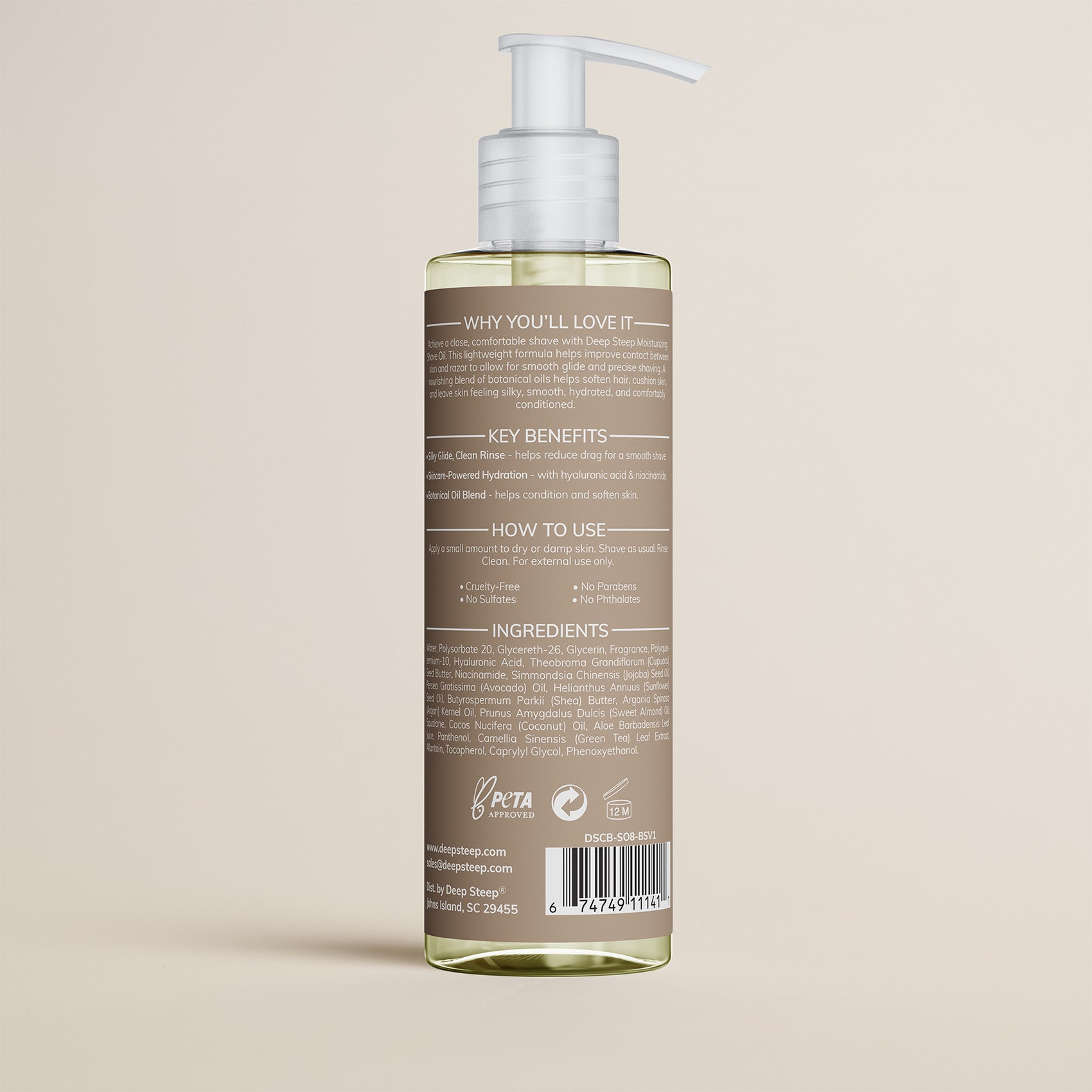 Brown Sugar Vanilla Shave Oil