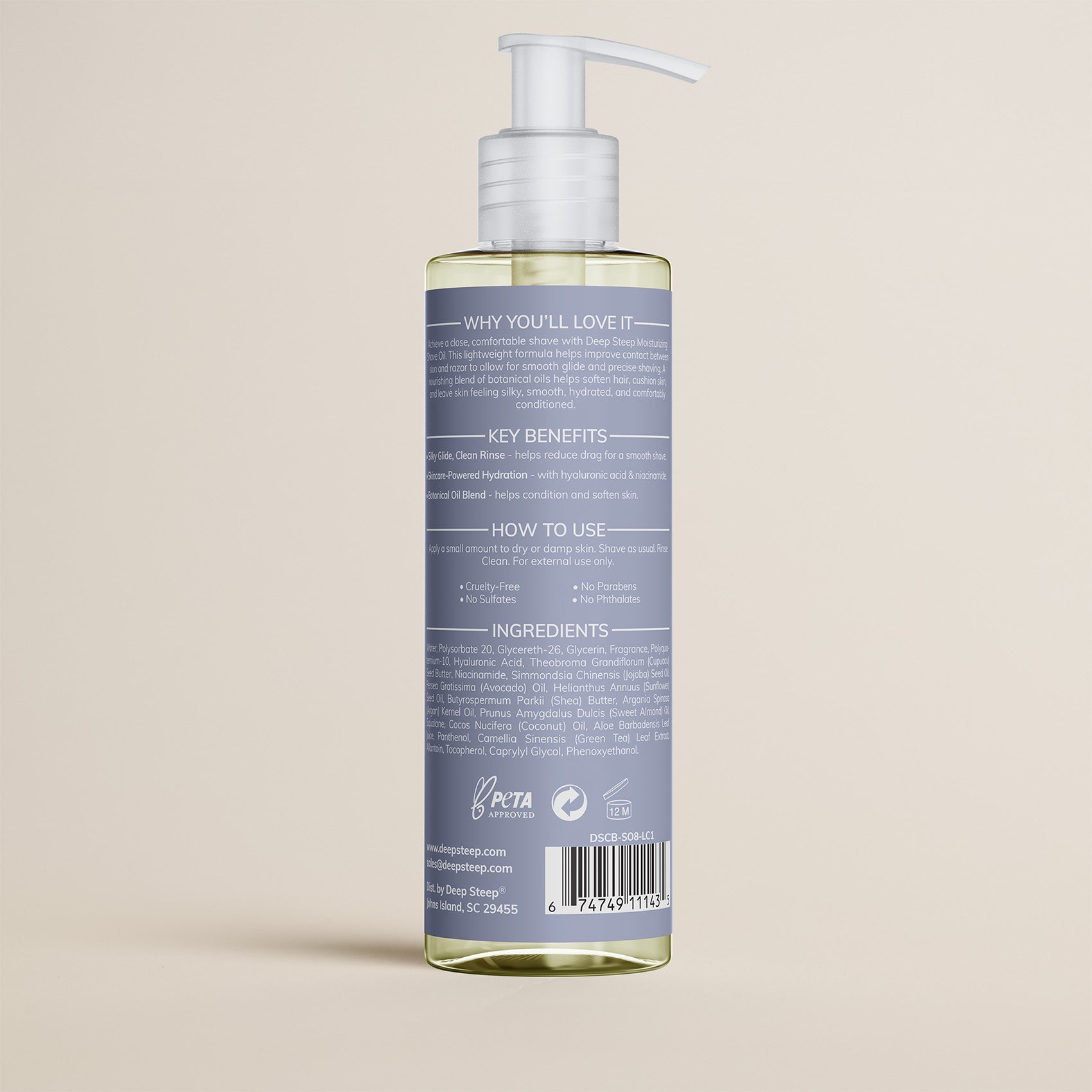 Lavender Chamomile Shave Oil