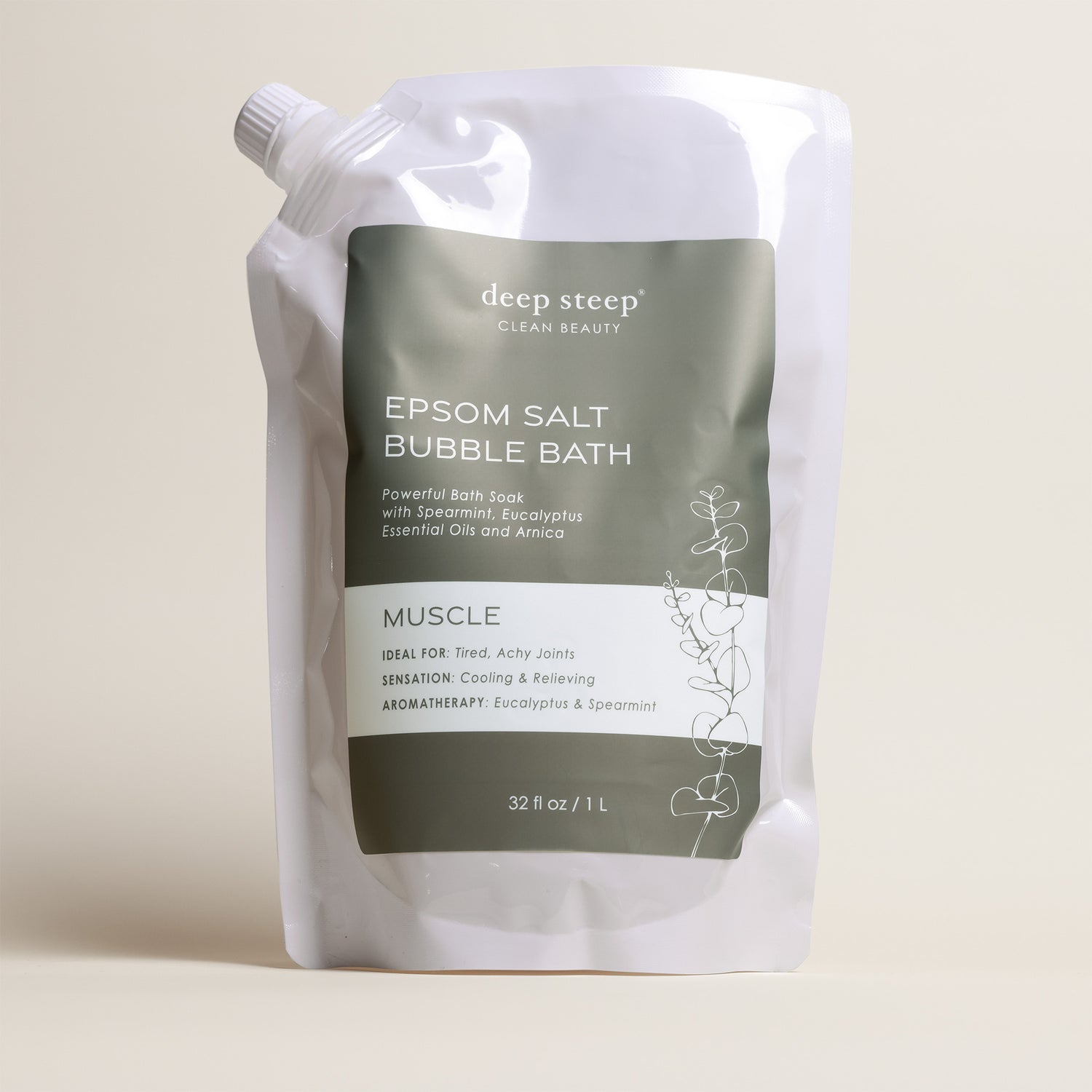 Epsom Salt Bubble Bath - Muscle