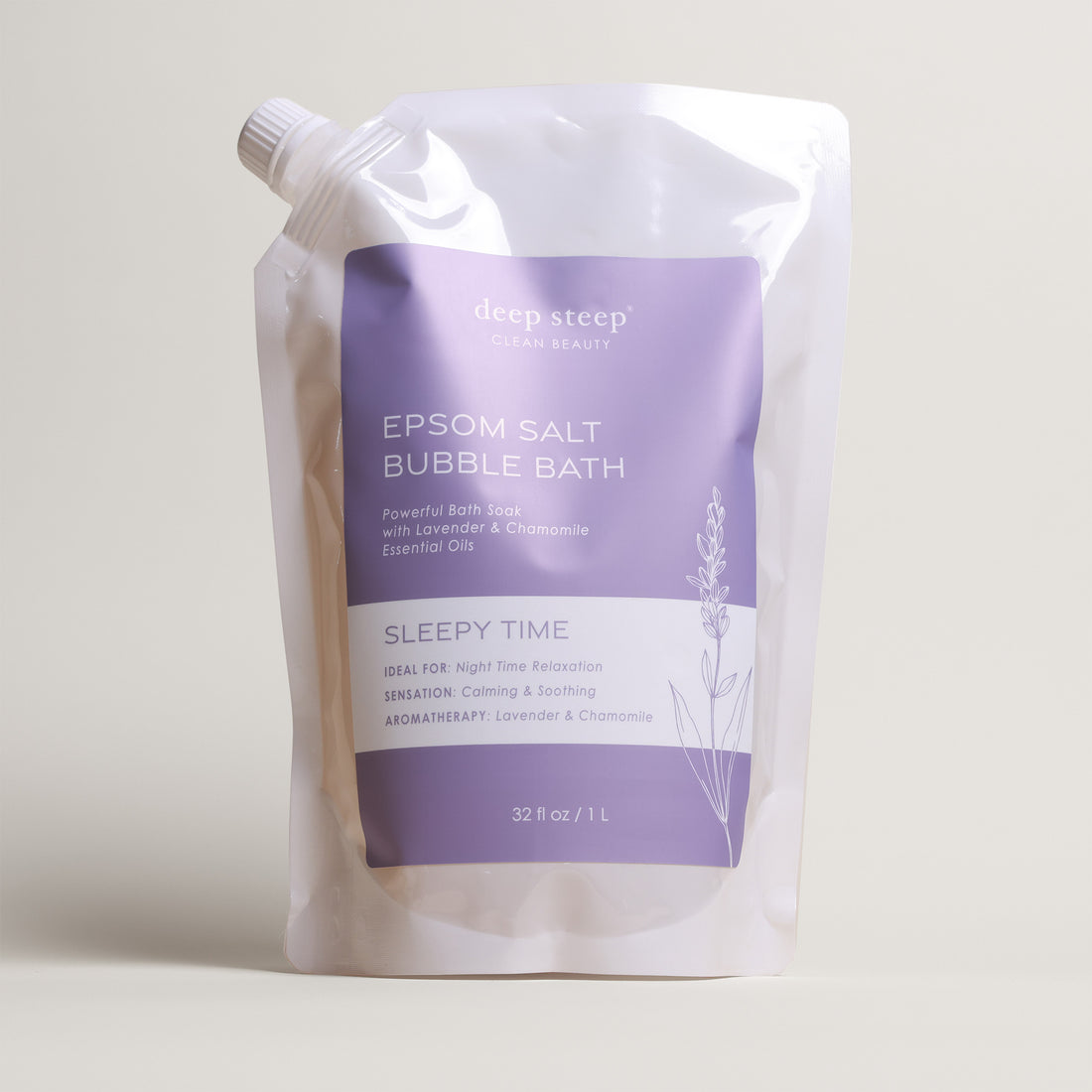 Sleepy Time Epsom Salt Bubble Bath