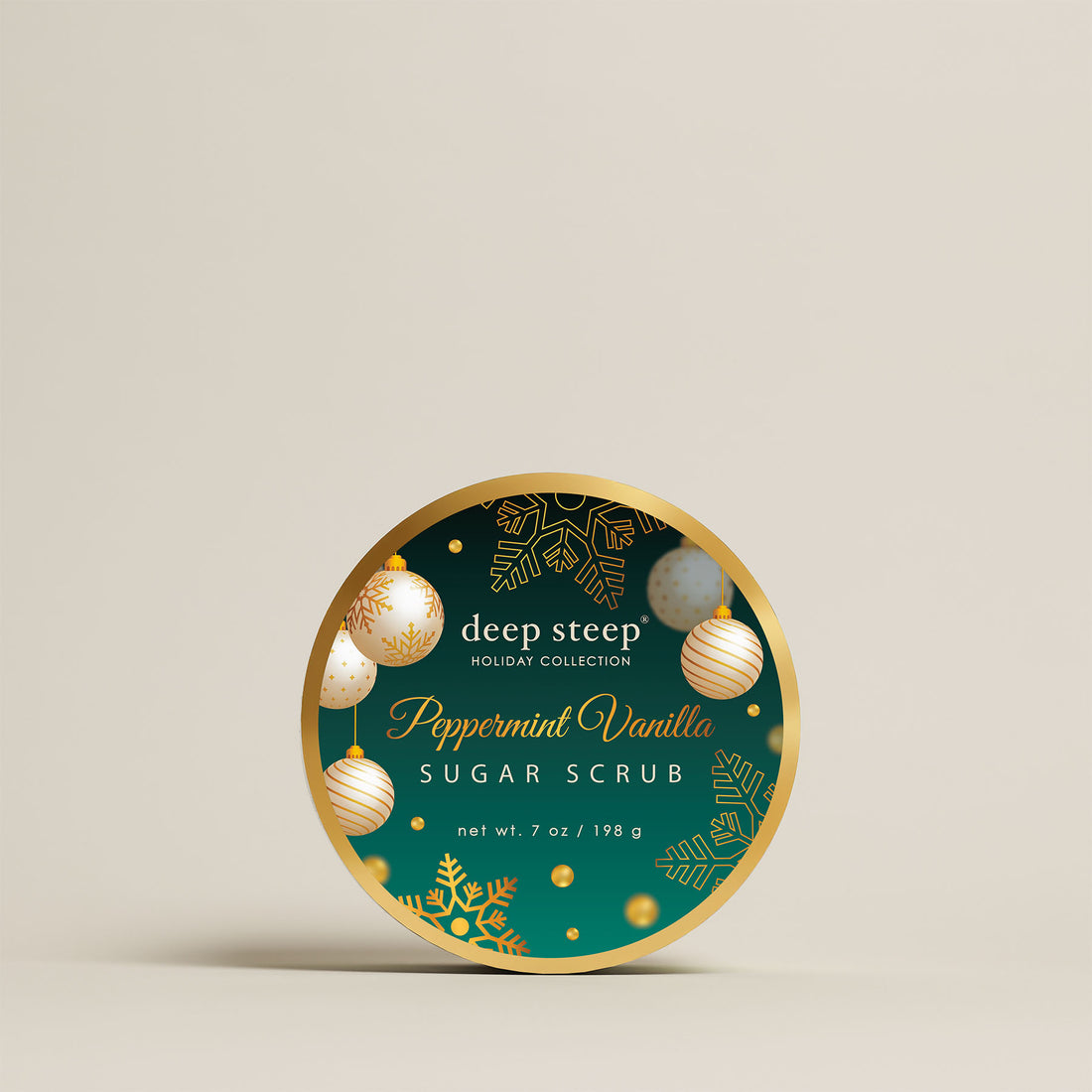 Peppermint Vanilla Holiday Sugar Scrub