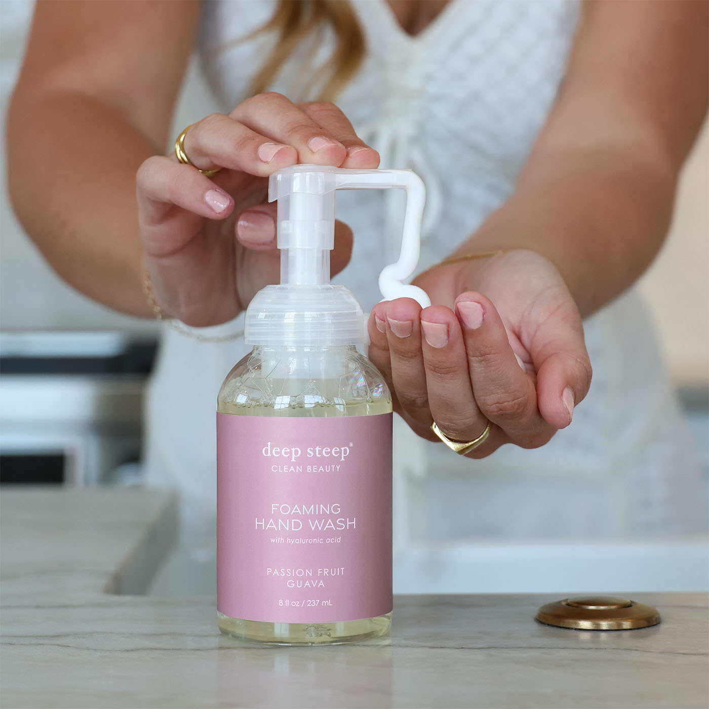 Passion Fruit Guava Tropical Foaming Hand Wash โ Deep Steep