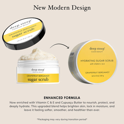 Grapefruit Bergamot Sugar Scrub