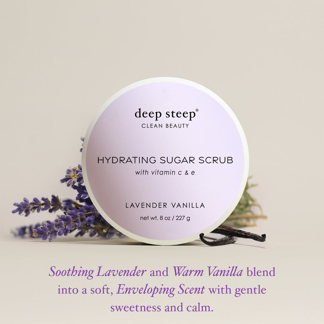 Lavender Vanilla Sugar Scrub