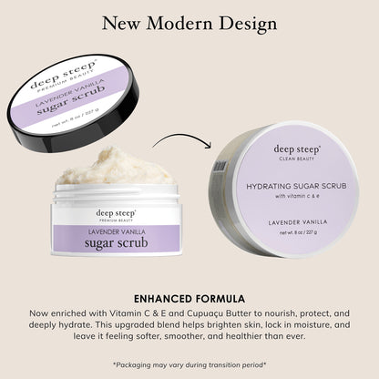 Lavender Vanilla Sugar Scrub