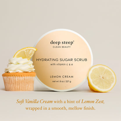 Lemon Cream Sugar Scrub
