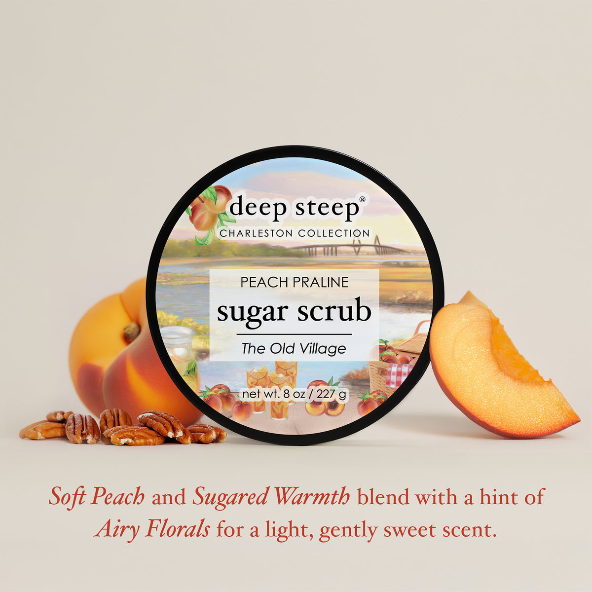 Peach Praline Sugar Scrub
