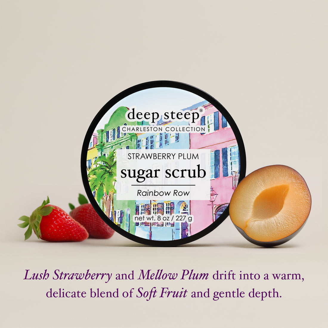 Strawberry Plum Sugar Scrub