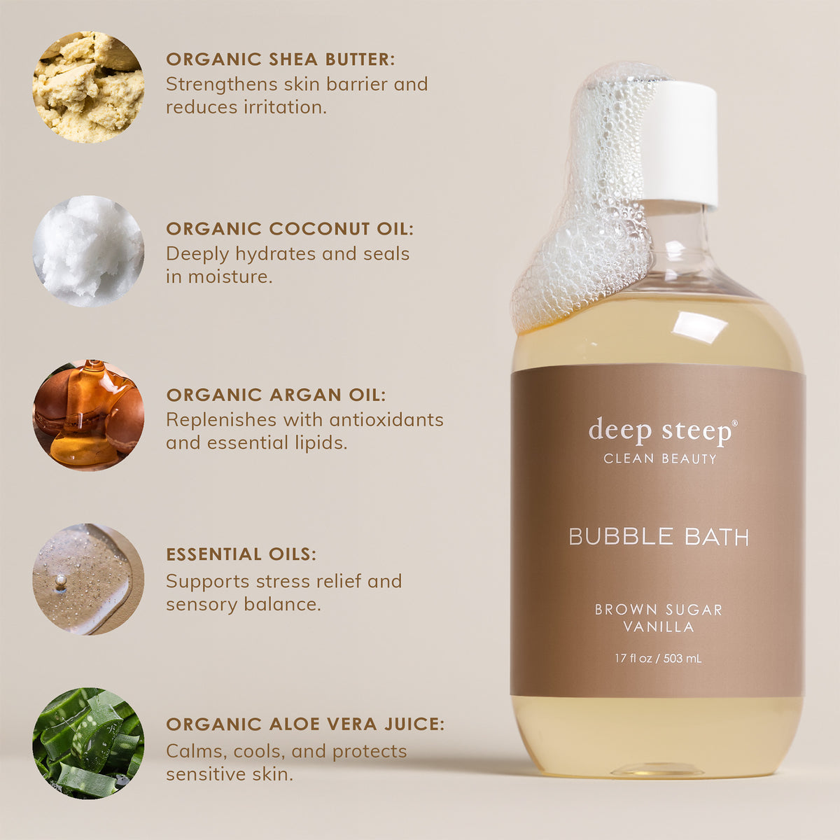 Brown Sugar Vanilla Bubble Bath