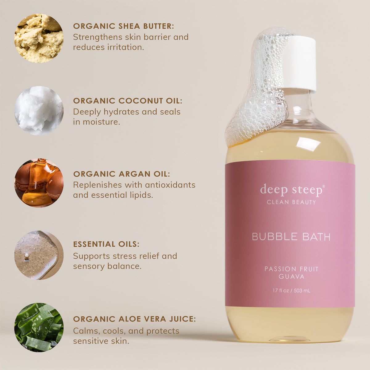 Passion Fruit Guava Bubble Bath