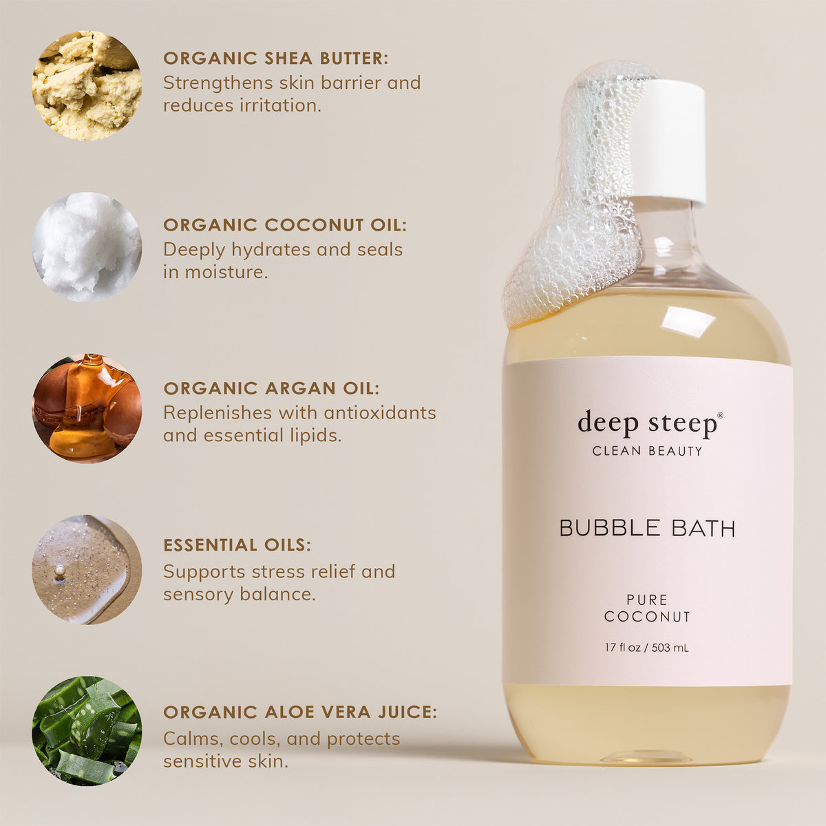Pure Coconut Bubble Bath