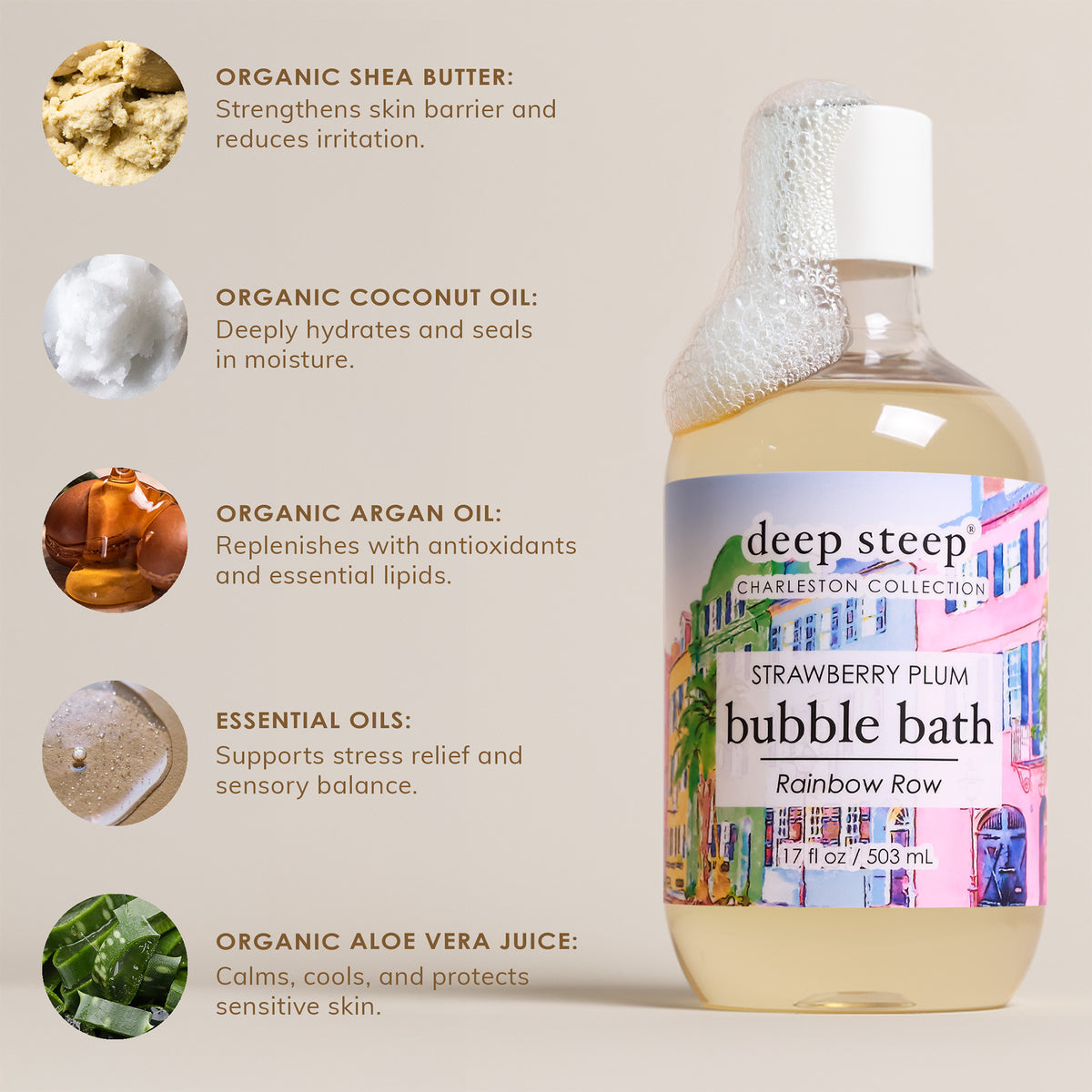 Strawberry Plum Bubble Bath