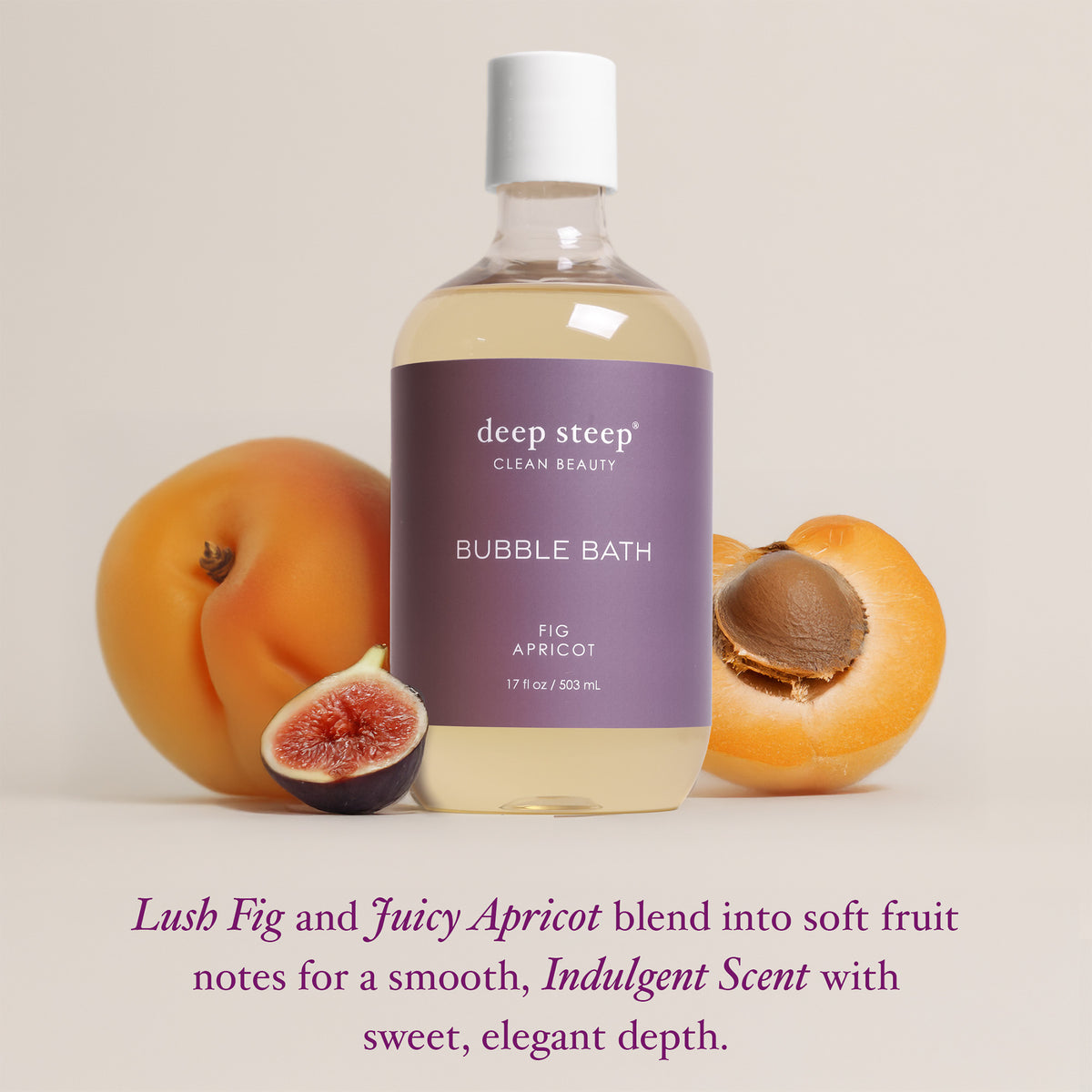 Fig Apricot Bubble Bath