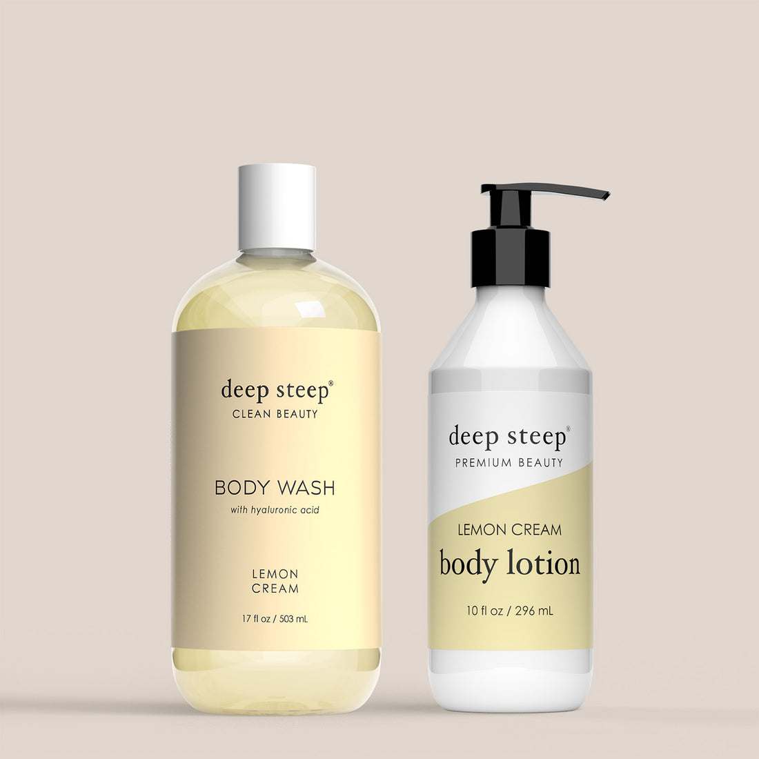 Lemon Cream Body Care Bundle