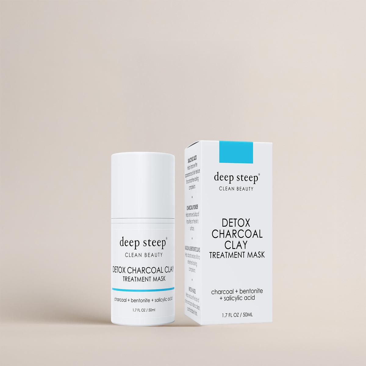 Detox Charcoal Clay Treatment Mask