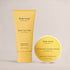 Deep Steep Grapefruit Bergamot Body Butter and Sugar Scrub bundle featuring 8 oz hydration scrub and moisturizing body butter against a neutral background