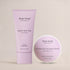 Deep Steep Lilac Blossom Body Butter and Sugar Scrub bundle featuring 8 oz hydration scrub and moisturizing body butter against a neutral background