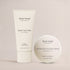 Deep Steep Pure Coconut Body Butter and Sugar Scrub bundle featuring 8 oz hydration scrub and moisturizing body butter against a neutral background