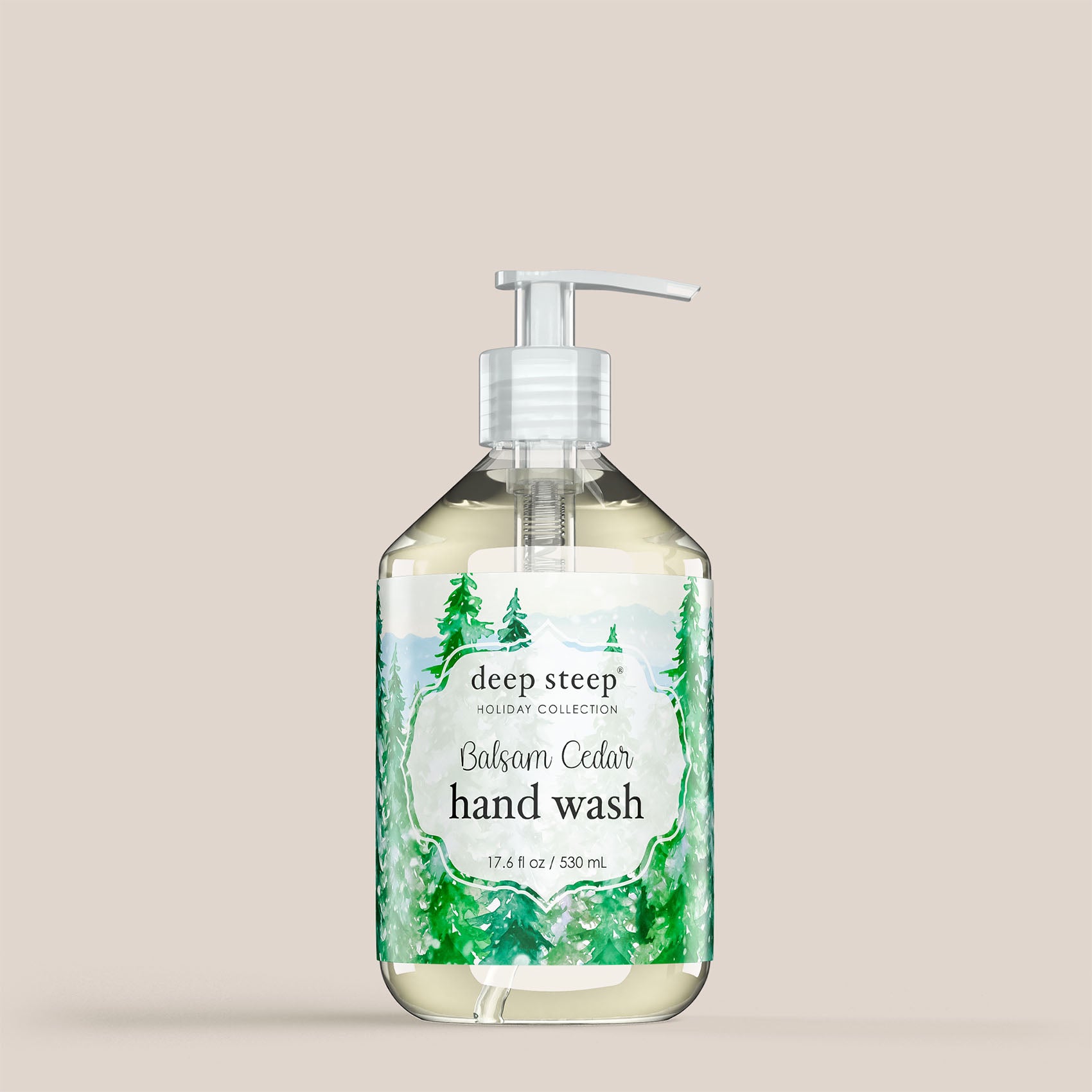 Liquid Holiday Hand Wash - Balsam Cedar