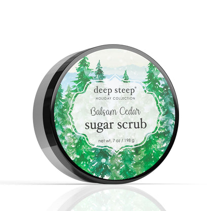 Holiday Sugar Scrub - Balsam Cedar