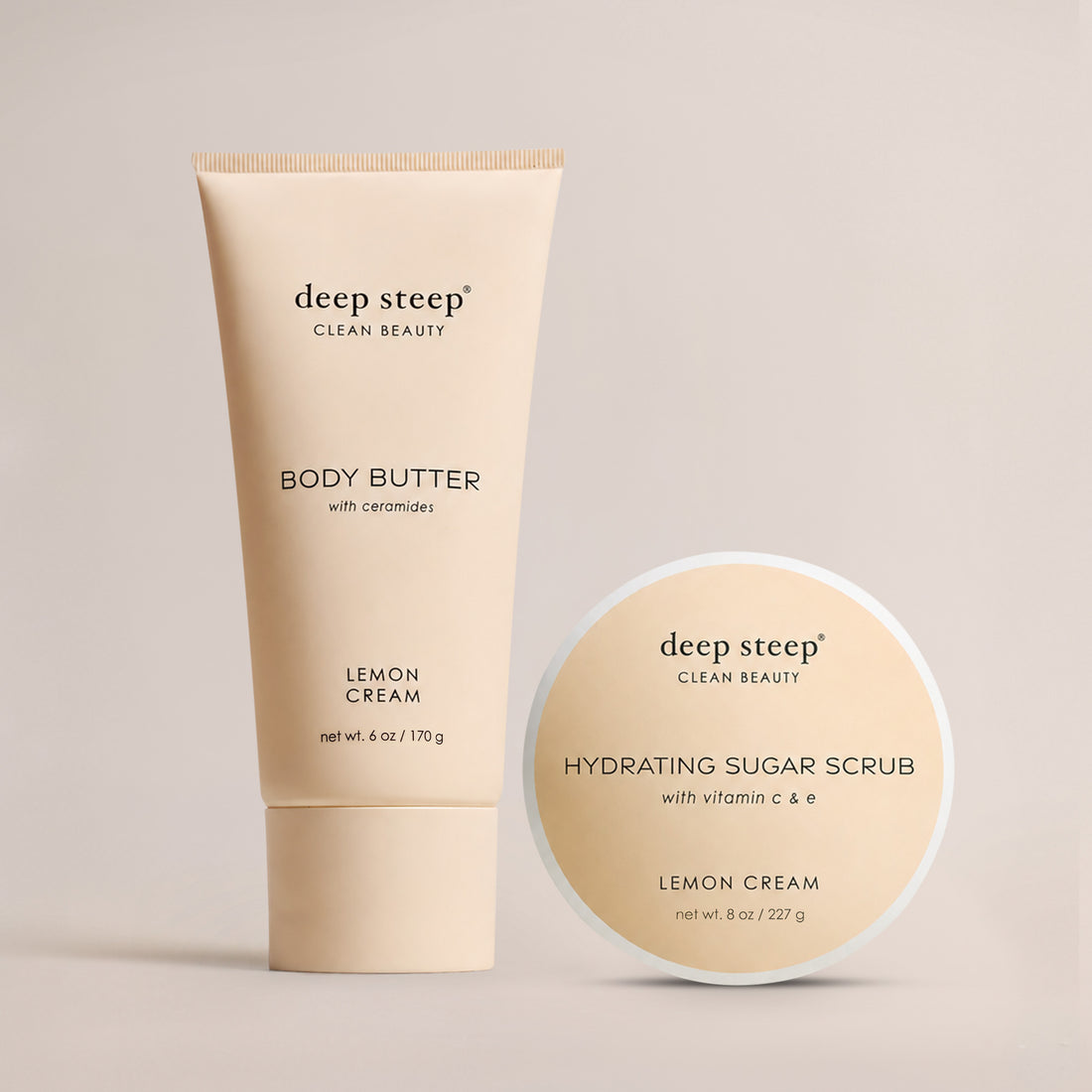 Lemon Cream Exfoliating &amp; Hydrating Bundle