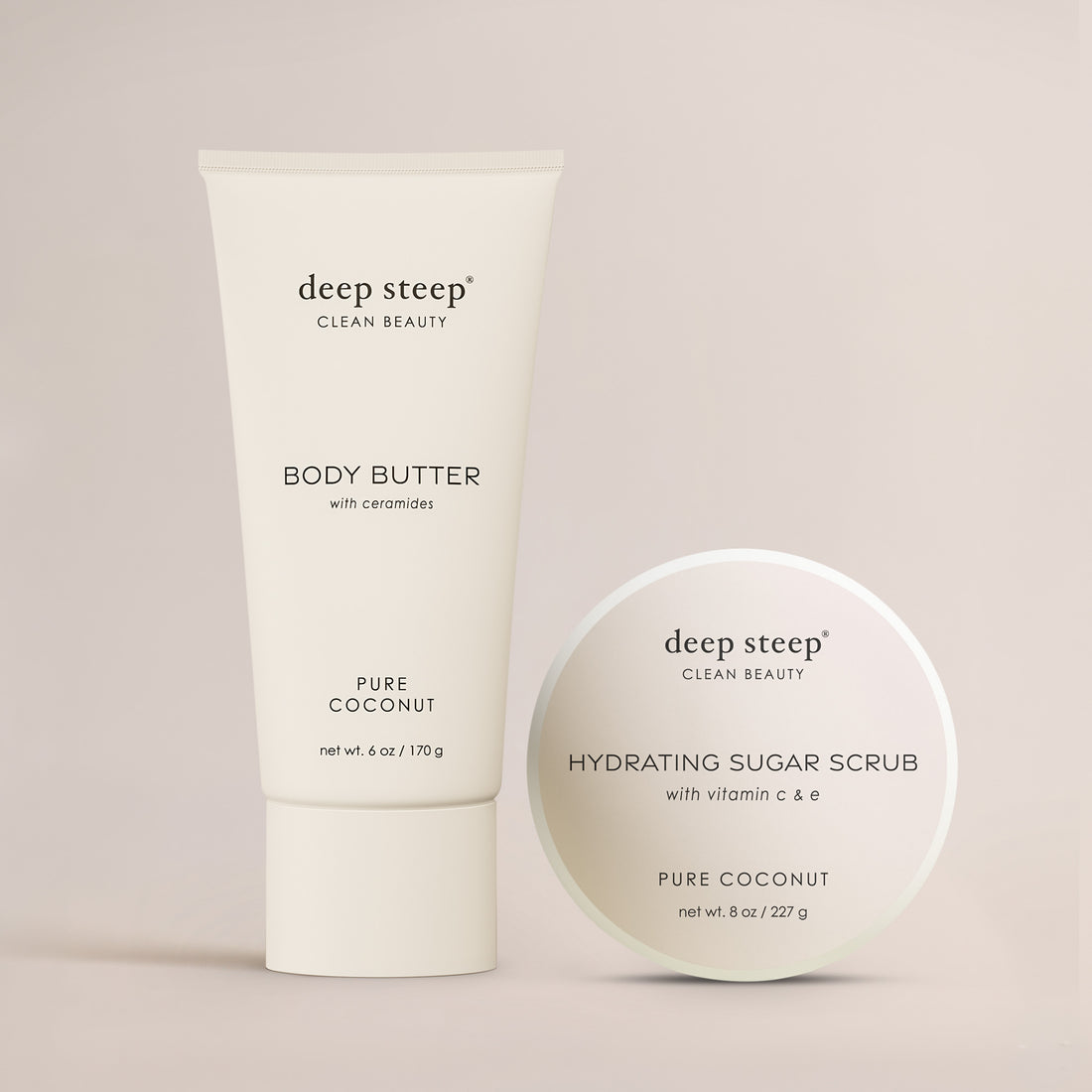 Pure Coconut Exfoliating &amp; Hydrating Bundle