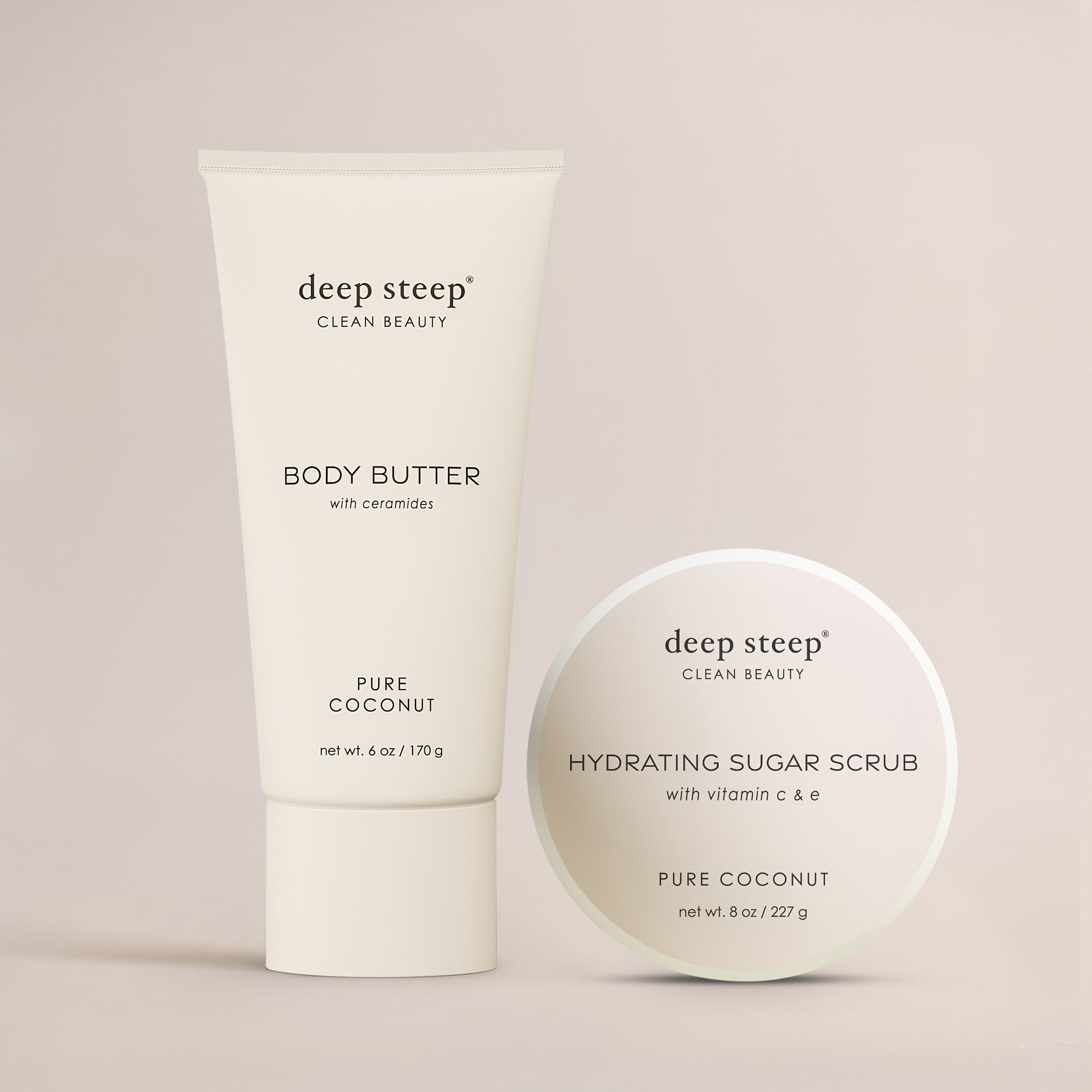 Pure Coconut Exfoliating &amp; Hydrating Bundle