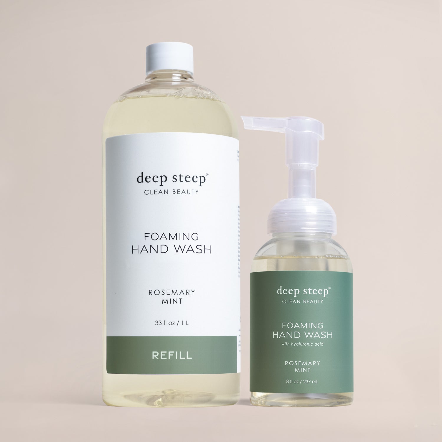 Rosemary Mint Foaming Hand Wash Bundle