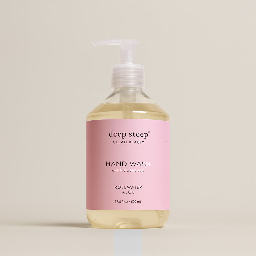 Liquid Hand Wash - Rosewater Aloe