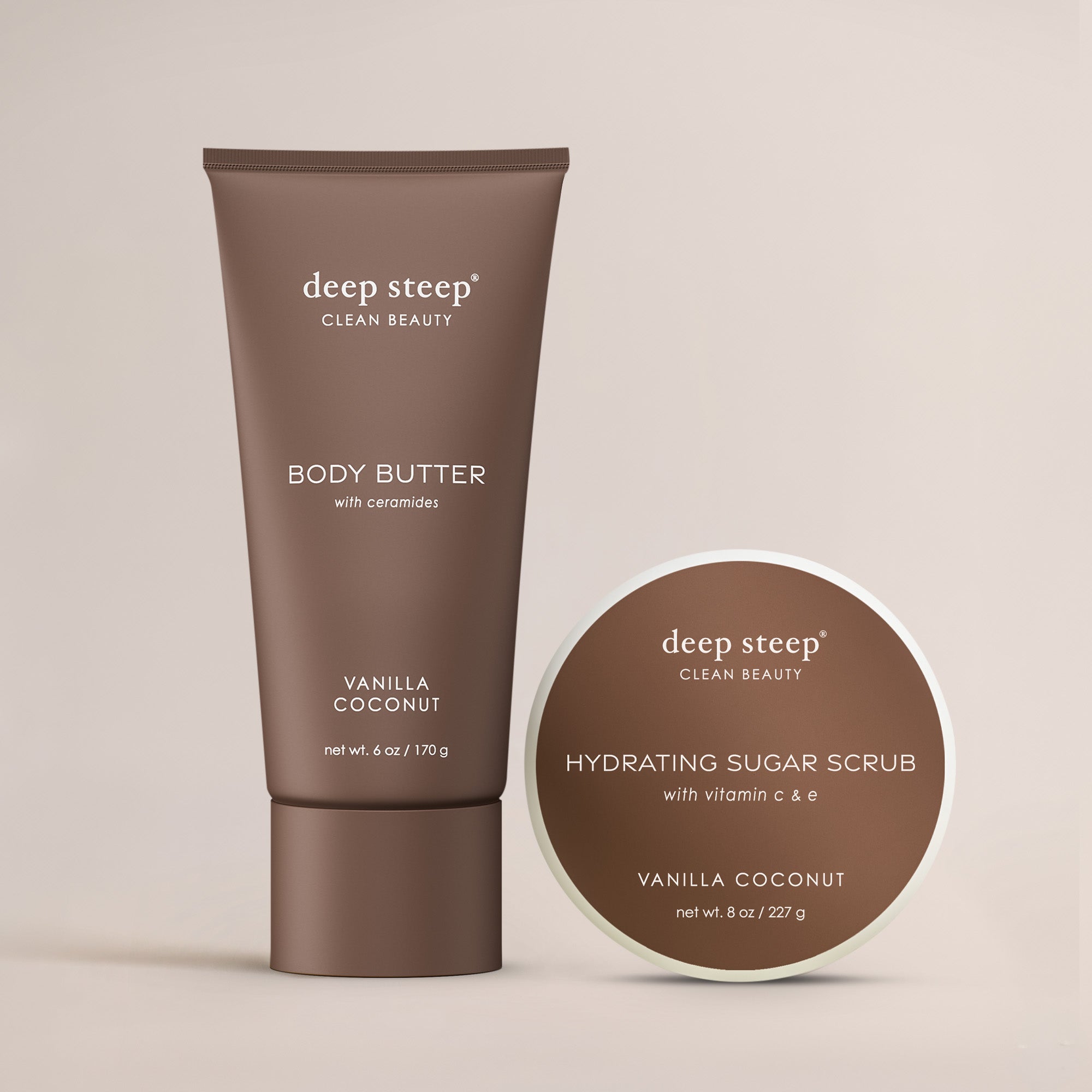 Vanilla Coconut Exfoliating &amp; Hydrating Bundle