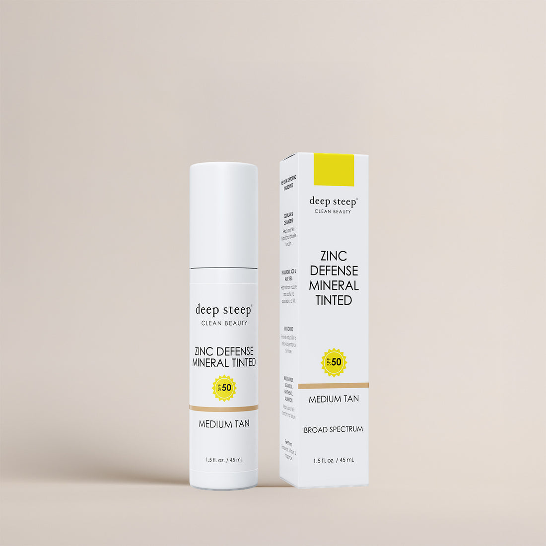 Zinc Defense Tinted Mineral SPF 50 - Medium Tan