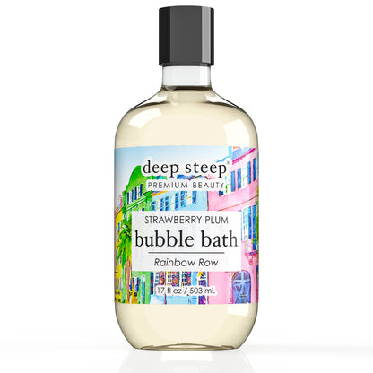 Bubble Bath Strawberry Plum (Rainbow Row) 17oz - Front