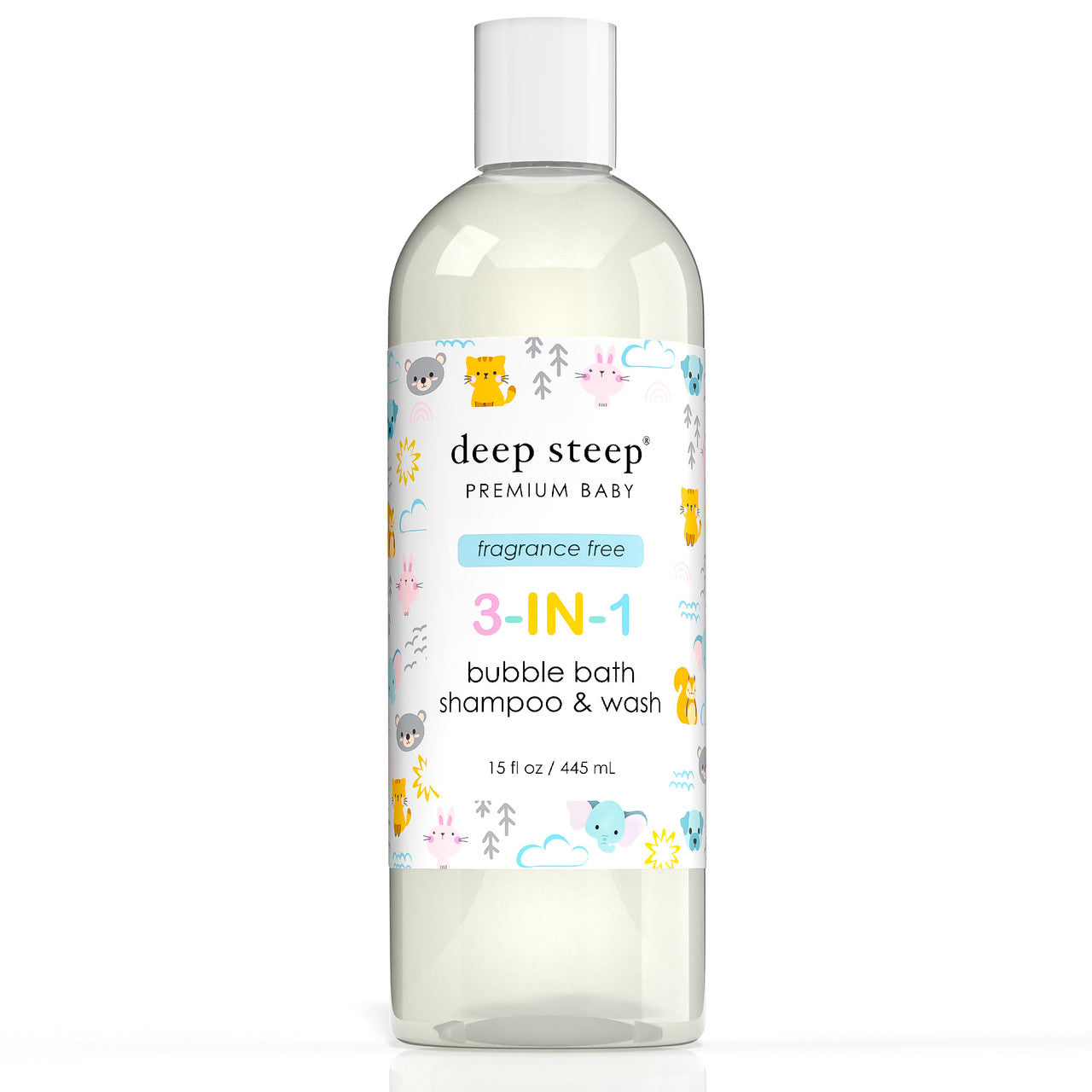 3 in1 Bubble Bath / Body Wash / Shampoo - Front