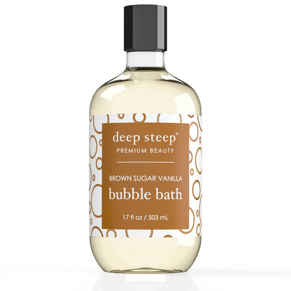 Brown Sugar Vanilla Bubble Bath 17oz - Front