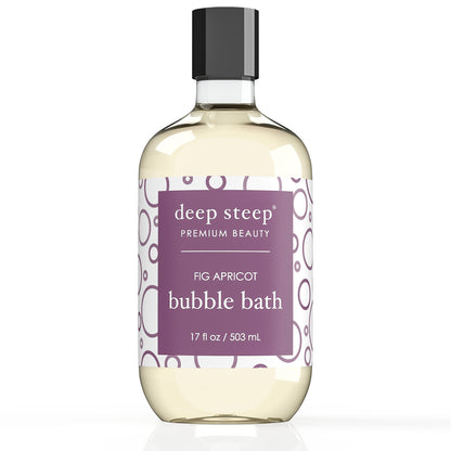 Bubble Bath Fig Apricot 17oz - Front