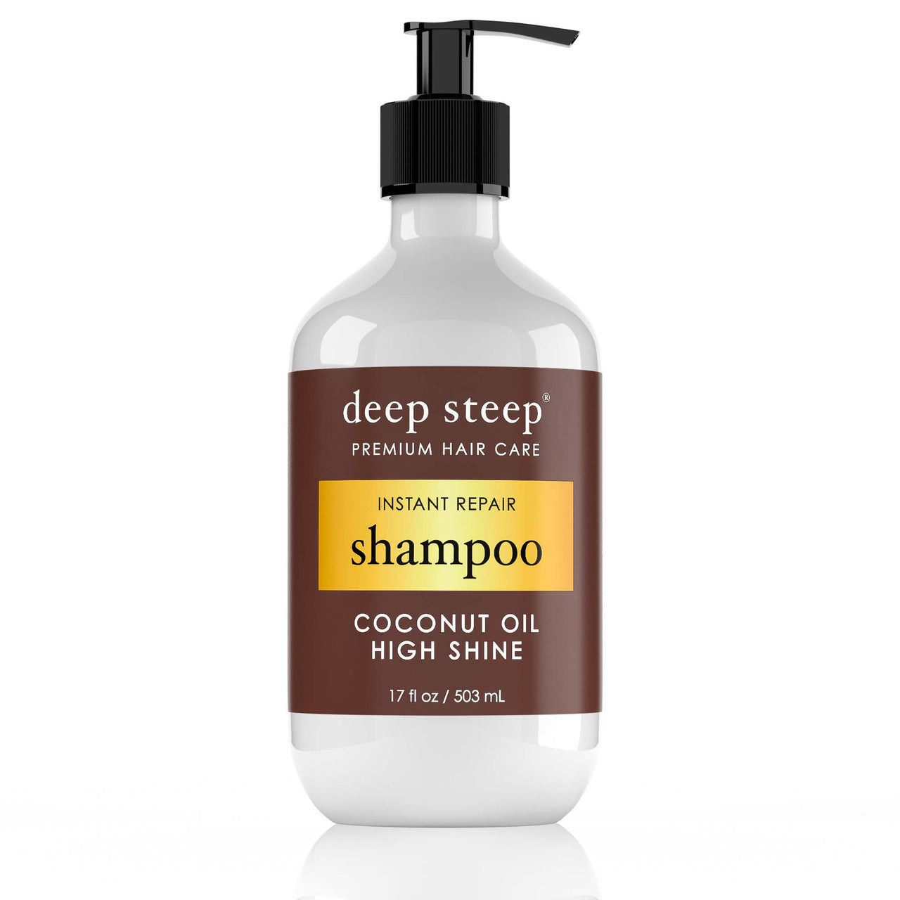 17oz Coconut Oil High Shine Shampoo - Front